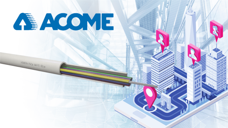 Acome Hemera cablaggio strutturato fibra ottica smartbuildings copertina